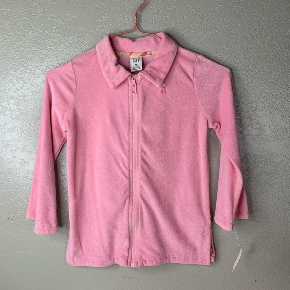 Gap Pink ZIP Terry Coverup & Match Beach Towel Perfect Gift Summer Fun - Picture 8 of 9